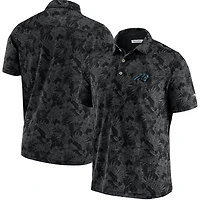 Tommy Bahama Black Carolina Panthers Sport Palmetto Palms Polo pour homme