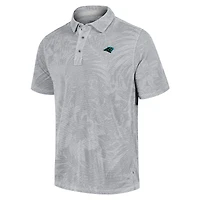 Polo Tommy Bahama gris Carolina Panthers Sport Santiago Paradise pour hommes