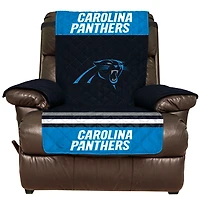 Protecteur de fauteuil inclinable réversible 65 po x 80 po Pegasus Carolina Panthers