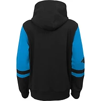 Préscolaire Noir Carolina Panthers Stadium Colour Block Full-Zip Hoodie