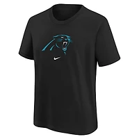 Preschool Nike Black Carolina Panthers Team Wordmark T-Shirt