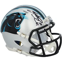 Steve Smith Carolina Panthers Autographed Riddell Speed Mini Helmet