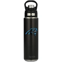Tervis Carolina Panthers 24oz. Wide Mouth Leather Water Bottle