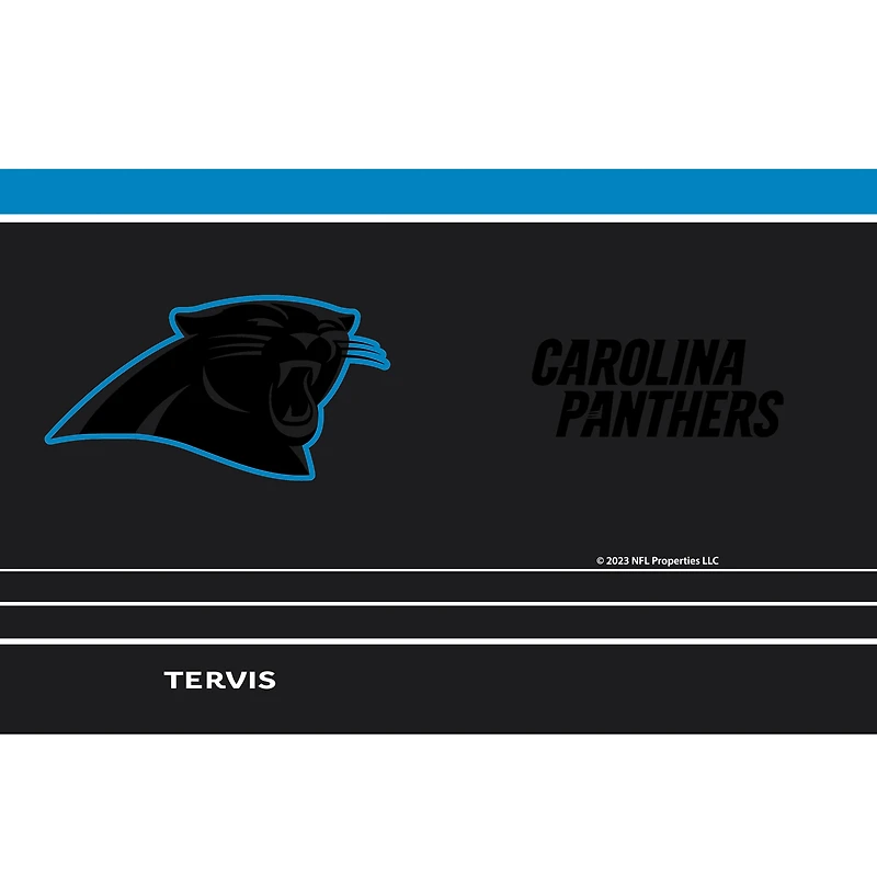 Tervis Panthers de la Caroline 30oz. Gobelet de jeu de nuit avec paille