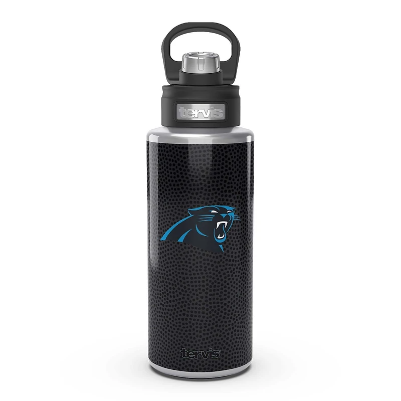 Tervis Panthers de la Caroline 32oz. Bouteille d'eau en cuir à large goulot