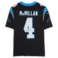 Tetairoa McMillan Carolina Panthers Autographed Black Nike Vapor F.U.S.E. Limited Jersey  