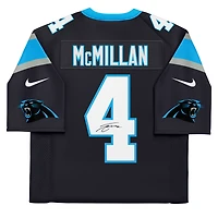 Tetairoa McMillan Carolina Panthers Autographed Black Nike Vapor F.U.S.E. Limited Jersey  