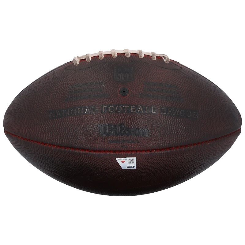 Tetairoa McMillan Carolina Panthers Autographed Game-Used Football vs. Jacksonville Jaguars on September 7, 2025 with Multiple Inscriptions - #163