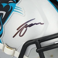 Casque Riddell Speed ​​Mini autographié par Tetairoa McMillan, équipe multi-équipes de la NFL