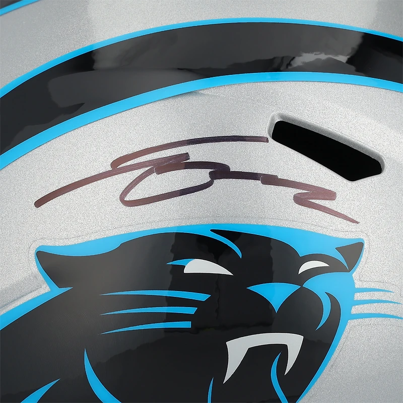 Réplique du casque Riddell Speed ​​autographié par Tetairoa McMillan, multi-équipes de la NFL