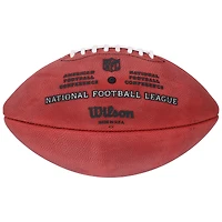 Ballon de football américain Wilson Duke autographié par Tetairoa McMillan, multi-équipes de la NFL, en couleur