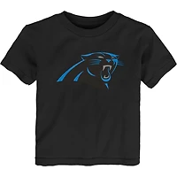T-shirt à logo principal des Black Carolina Panthers pour tout-petit
