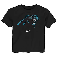 T-shirt à logo Nike Carolina Panthers noir pour tout-petit