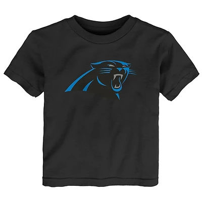 Toddler Outerstuff Black Carolina Panthers Primary Logo T-Shirt