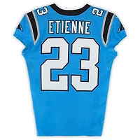 Trevor Etienne Carolina Panthers Game-Used #23 Blue Nike Jersey vs. Dallas Cowboys on October 12, 2025 