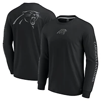 Unisex Fanatics Black Carolina Panthers Elements Strive Long Sleeve T-Shirt