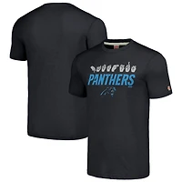 T-shirt unisexe hommage aux Carolina Panthers de la collection NFL ASL par Love Sign en langue des signes américaine