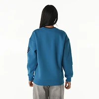 Sweat-shirt unisexe en polaire bleue The Wild Collective Carolina Panthers