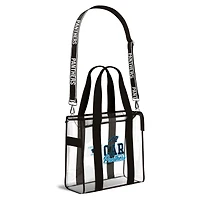 Sac fourre-tout Carolina Panthers Stadium WEAR by Erin Andrews avec bordure aux couleurs de l'équipe