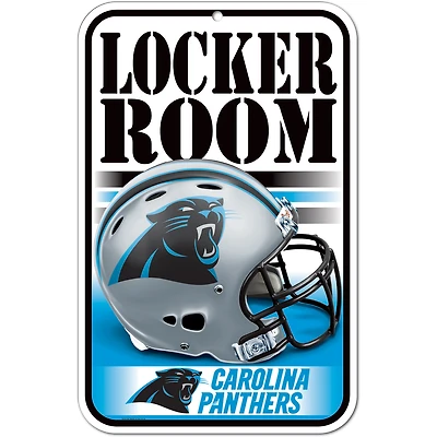 WinCraft Carolina Panthers 11" x 17" Enseigne Intérieur/Extérieur