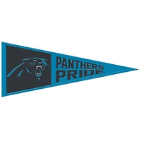 Fanion à slogan WinCraft Carolina Panthers 13" x 32"