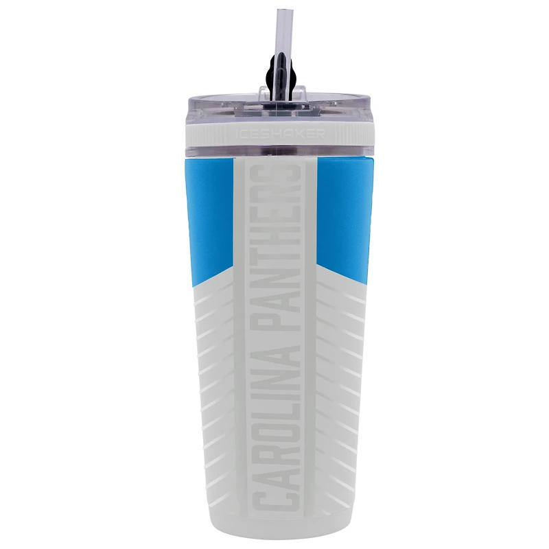 WinCraft Carolina Panthers 26oz 4D Flex Ice Shaker Bottle