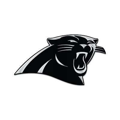 WinCraft Carolina Panthers Chrome Auto Emblem