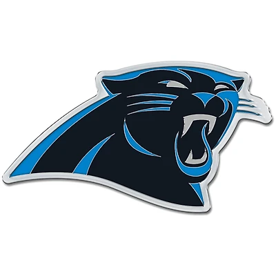Emblème de voiture chromé coloré WinCraft Carolina Panthers
