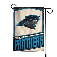 WinCraft Carolina Panthers Team Drapeau de jardin 2 côtés 30,5 x 45,7 cm