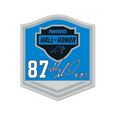 WinCraft Muhsin Muhammad Carolina Panthers Pin du Hall d'honneur 2023
