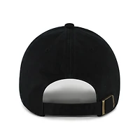 Women's '47  Black Carolina Panthers Ariana Clean Up Adjustable Hat