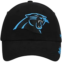 Casquette réglable secondaire Miata Clean Up '47 Black Carolina Panthers pour femme