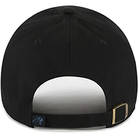 Women's '47 Black Carolina Panthers Sidney Clean Up Adjustable Hat