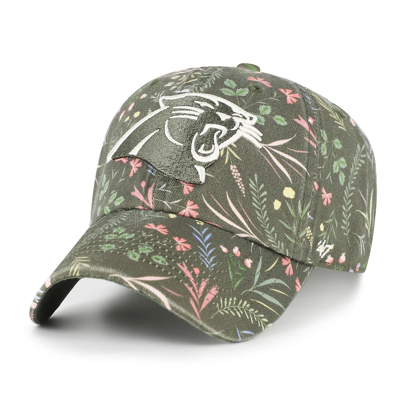 Women's '47  Green Carolina Panthers Verbena Clean Up Adjustable Hat
