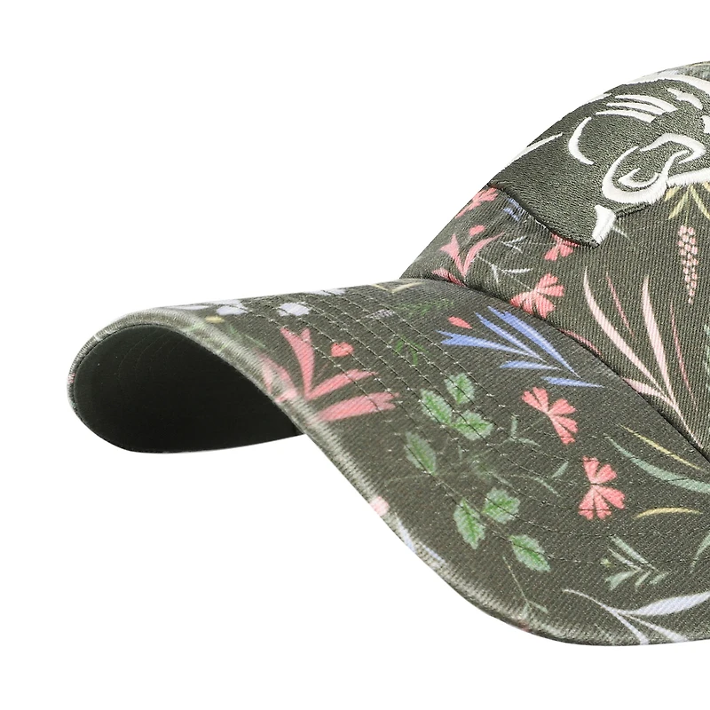Women's '47  Green Carolina Panthers Verbena Clean Up Adjustable Hat