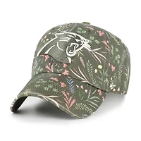 Women's '47  Green Carolina Panthers Verbena Clean Up Adjustable Hat