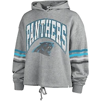 Chandail à capuchon Upland Bennett des Carolina Panthers '47 Heather Grey pour femmes