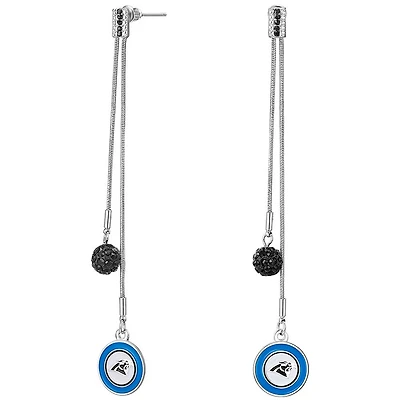 Boucles d'oreilles à double brin Shambala Carolina Panthers pour femmes