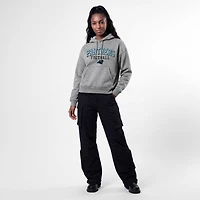 Women's Champion Gray Carolina Panthers Triumph Tri-Blend Hoodie