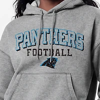Women's Champion Gray Carolina Panthers Triumph Tri-Blend Hoodie