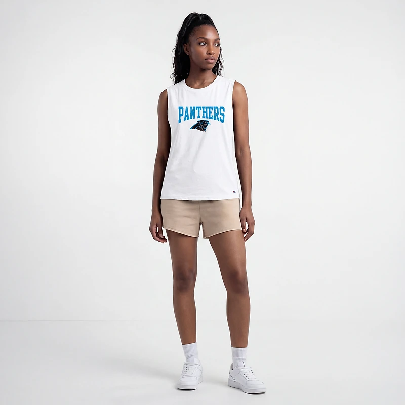 Débardeur blanc Champion Carolina Panthers pour femme
