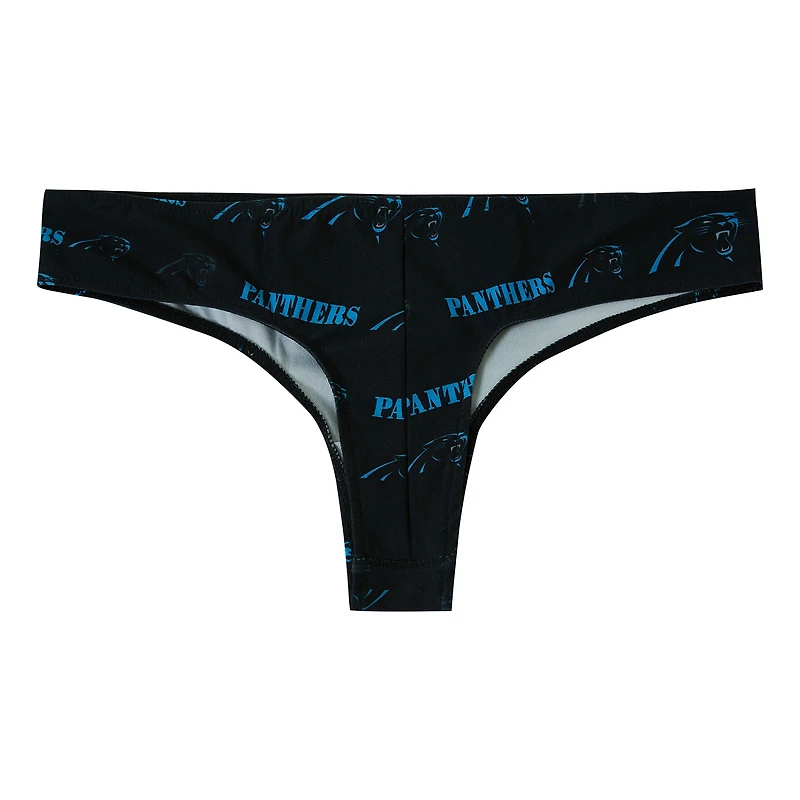 String Concepts Sport noir à imprimé mosaïque des Carolina Panthers pour femme