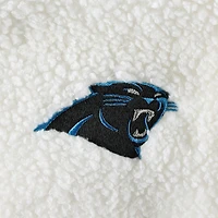 Ensemble haut et short Fluffy Hoodie Carolina Panthers Concepts Sport pour femmes