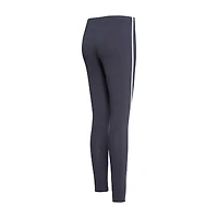 Ensemble haut à manches courtes et leggings Concepts Sport blanc/anthracite Carolina Panthers Sonata pour femme