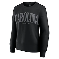 Sweat-shirt à capuche noir Fanatics pour femme Carolina Panthers Elements