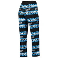 FOCO Blue Carolina Panthers Holiday Ugly Ensemble de pyjama pour femme