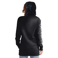 Sweat à capuche pour femme G-III 4Her by Carl Banks Black Carolina Panthers Extra Inning