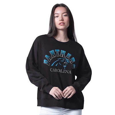 Sweat-shirt surdimensionné noir G-III 4Her pour femme de Carl Banks