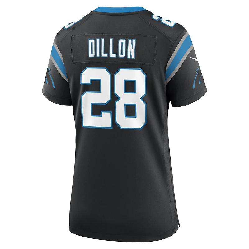 Women's Nike AJ Dillon  Black Carolina Panthers Team Game Jersey