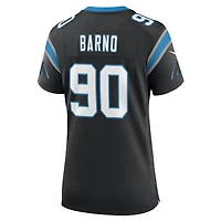 Maillot de match l'équipe Nike Amare Barno des Panthers la Caroline pour femme, noir